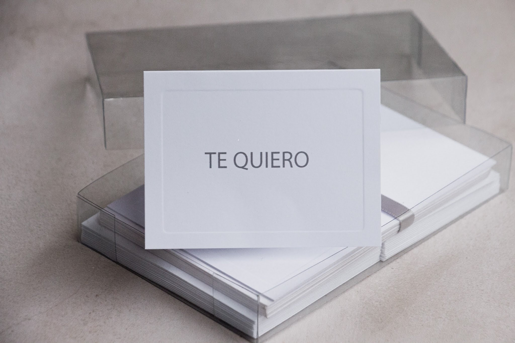 Paquete de tarjetas con 5 frases diferentes - Paquete de 10